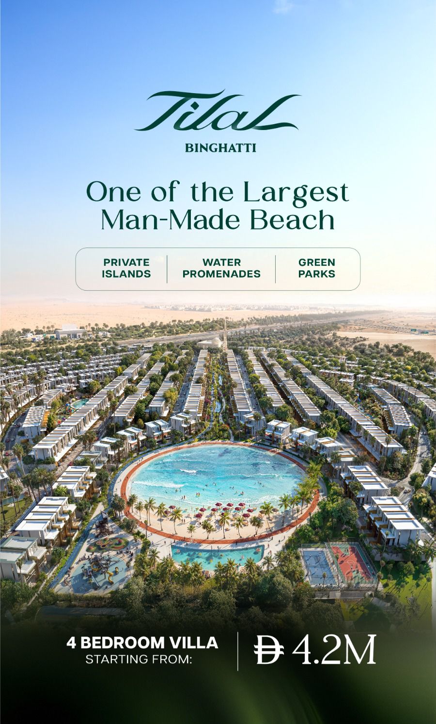 Tilal Binghatti 4 Bedroom Villas gallery image